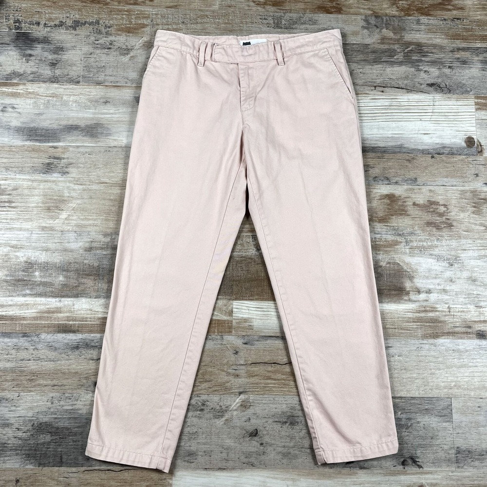 Levis Pants Womens 33 Pink Blush Ankle Chino Classic Spring‎ Summer